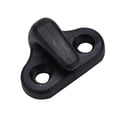 thumbnail image 3 of 4 Ganchos De Amarre Negros De Doble Orificio Que Sujetan La Cuerda Elástica Hasta Accesorios De Navegación Ganchos En J Para Canoas Y Botes De Kayak Con Tornillos De Cabeza Plana, 3 of 7