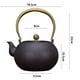 thumbnail image 4 of Hervidor de de hierro Tetera Tetera tradicional de escaldado Decoración Calefacción uniforme para cocina de inducción Soledad tetera de hierro fundido, 4 of 10