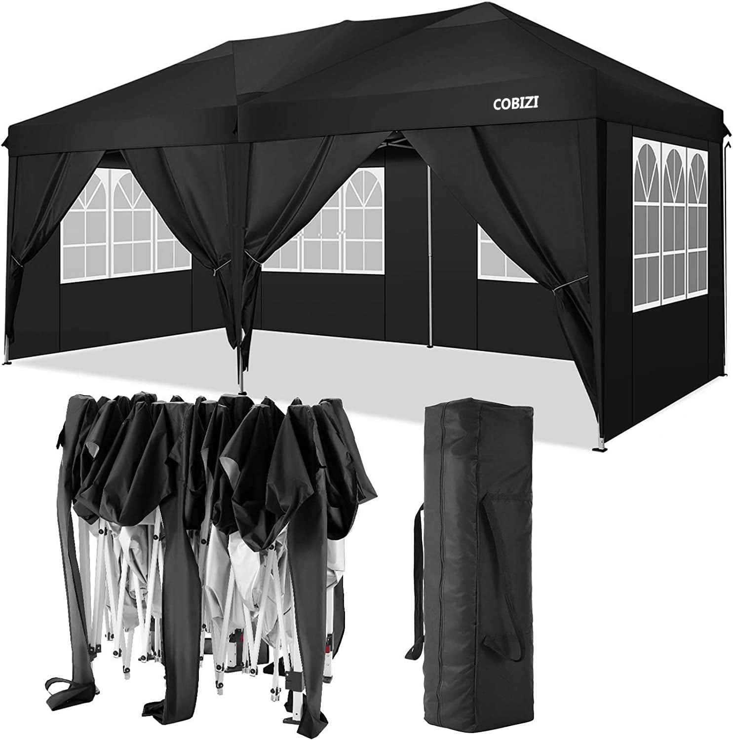 Canopy 10x20 Commercial Fair Shelter Car Shelter Wedding Pop Up Tent Heavy Duty 