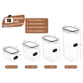 thumbnail image 2 of Juego de recipientes de almacenamiento de alimentos PRAKI, 16 piezas de plástico sin BPA, 2 of 6