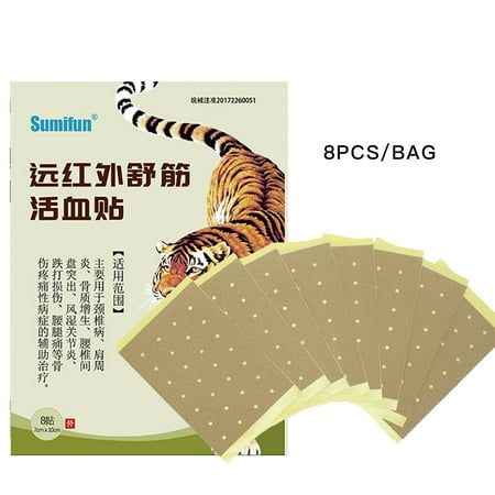 8PCS/ Tiger Balm Plaster Pain Relief Patches Treatment Muscular Pain