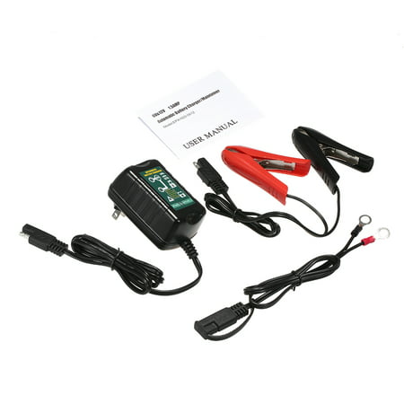 12V/6V Vehicle Battery Charger Maintainer Best Charging for RV Motorcycle Automatic Marine AGM GEL (Best Price Agm Batteries)