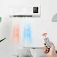 thumbnail image 5 of LYCAQL Air Conditioner, Wall Mounted Air Conditioner and Heater, Portable Air Conditioners No Windows Needed,Mini Split Heating System Air Supply Fan Unit, Remote for Bedroom Indoor Living Room, 5 of 6