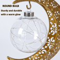 thumbnail image 3 of Lámpara lunar encantada, lámpara de mesa colgante con forma de estrella y luna LED, funciona con pilas, luz de noche mágica para dormitorio, fiesta, vacaciones románticas, color blanco cálido, 3 of 4