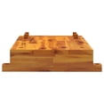 thumbnail image 4 of Banco de trabajo VidaXL de madera de acacia con tornillo de 20,5 x 17,3 x 3,7 cm, 4 of 8