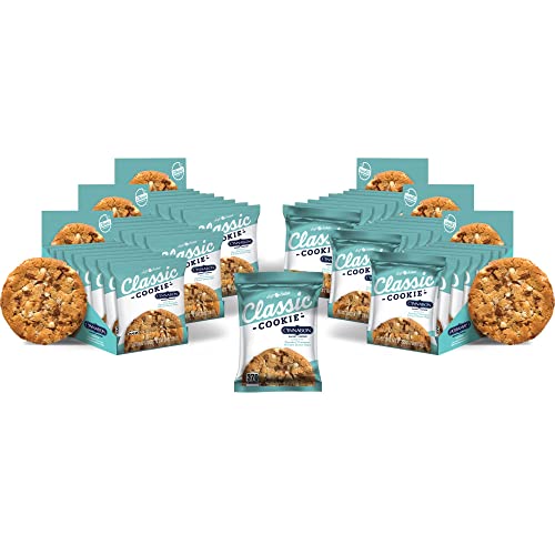 soft baked cinnabon® cookies made with cinnamon and cream cheese chips
