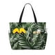 thumbnail image 1 of Fotbe Tropical Palm Leaves1 Bolsa de Viaje para Playa - Resistente al Agua, Bolsa Tote de Gran Capacidad y Ligera con 7 Bolsillos para Mujeres y Hombres, 1 of 7