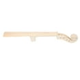 thumbnail image 2 of 1 Set Violin Neck with Fingerboard Maple Wood Rectangular Classical Instrument for Musicians, 2 of 8