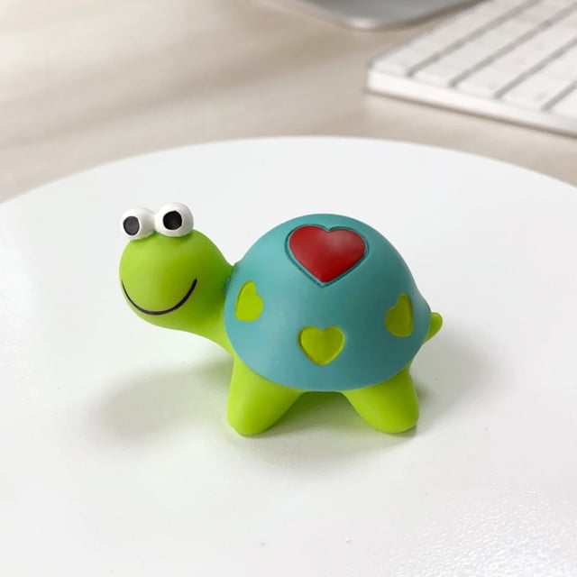BKER Petite Tortue en Résine Animal et Vous Apporte Chance et Rires Vraiment Digne d'Être Utilisée