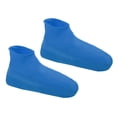 thumbnail image 3 of Cubrezapatos Impermeables Macarena para Protección contra Lluvia Nieve Agua para Jardín Deportes al Aire Libre Azul S, 3 of 8