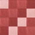 thumbnail image 1 of Ahgly Company Tapis de Zone Carré Rouge Lavable en Machine, 8 Pieds Carré, 1 of 7
