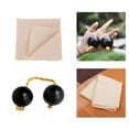 thumbnail image 1 of Instrumento de bo de arena rítmica ABS, percusión de cabaza doble, juguetes de educación temprana para , sonajero , sonajero, bo Musical para Sonajero Negro Te Beige Hugo Pelota de arena rítmica, 1 of 10