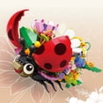 thumbnail image 5 of HI-REEKE Insect Building Block Set Ladybug with Flower Building Kit ABS Gift for Kid Adult Multi Color, 5 of 7