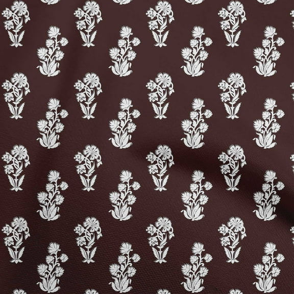 oneOone Polyester Spandex Black Fabric Block Sewing Fabric By The Yard Printed Diy Clothing Sewing Supplies 56 Inch Wide-5M