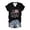 c-146Black36, variant on Women T-Shirts Anniversary Commemorative T Shirt Tee Classic Print V Neck 1776-2026 Celebrate America's 250th Anniversary Cozy Tops