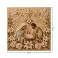 thumbnail image 3 of DIY Christmas Pearl Diamond Paintings Kit, Nativity Scene Pearl Diamond Paintings Art Kit, Religious Christmas Diamond Paintings for Holiday Wall Decor & Gift, 11.8x11.8 Inches, #B, 3 of 6