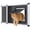 Fit 22"-28.5" Window, variant on Pet Door Fit 22"-28.5" Window Adjustable Sliding Window Pet Access