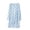 Sky Blue, variant on Luvior Women's Cotton Nightgown Sleepwear Long Sleeves Shirt Casual Print Sleepdress Pajamas Homewear Loungewear Nightwear Cozy