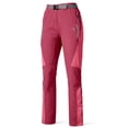 thumbnail image 2 of Women's Quick Dry Hiking Pants, Water Repellent UPF 50+ Lightweight Zip Pockets with Belt for Travel Casual Red XS, 2 of 9
