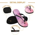thumbnail image 3 of Unisex Comfort Flip Flops Summer Thong Sandals Non Slip Soles Flip Flop for Beach, Pool, and Daily Wear Pink Sky L, 3 of 8