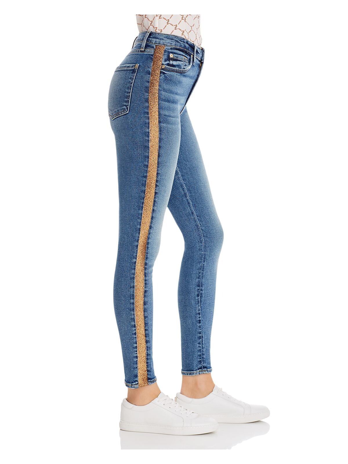 7 For All Mankind Big Girls The Skinny Double Knit Pant