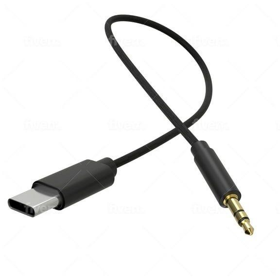 Aux Male To USB C Connecter