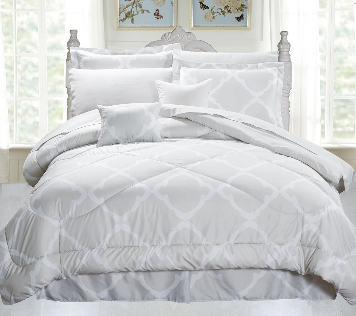 Kathy Ireland 10 Piece Bed in a Bag Set 