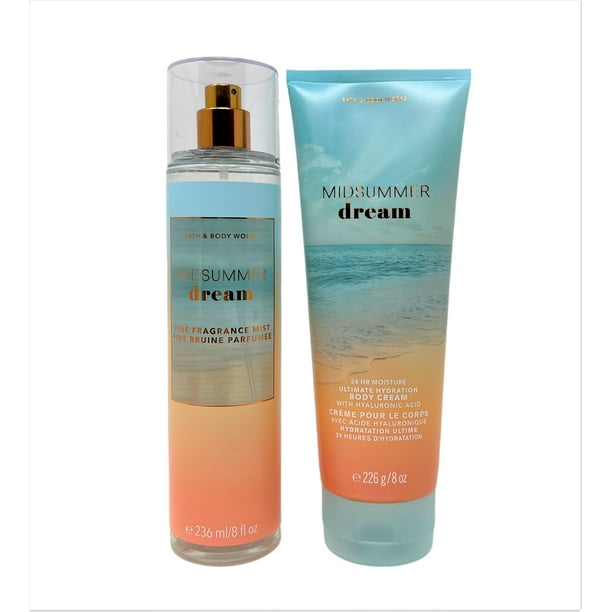 Bath & Body Works MIDSUMMER DREAM Duo Gift Set Fine Fragrance Mist