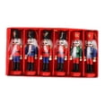thumbnail image 5 of Conjunto de adornos de Cascanueces de Navidad, Cascanueces de escritorio, figuras de Cascanueces de madera de Navidad para gabinete perfecl Figuras de Cascanueces, 5 of 5