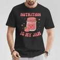 thumbnail image 2 of Nutrition Is My Jam T-Shirt – Dietitian and Health Coach Present Tee, Healthy Lifestyle Graphic Shirt, Wellness and Nutrition Apparel, Fitness Coach Motivational Top for Men & Women, 2 of 3