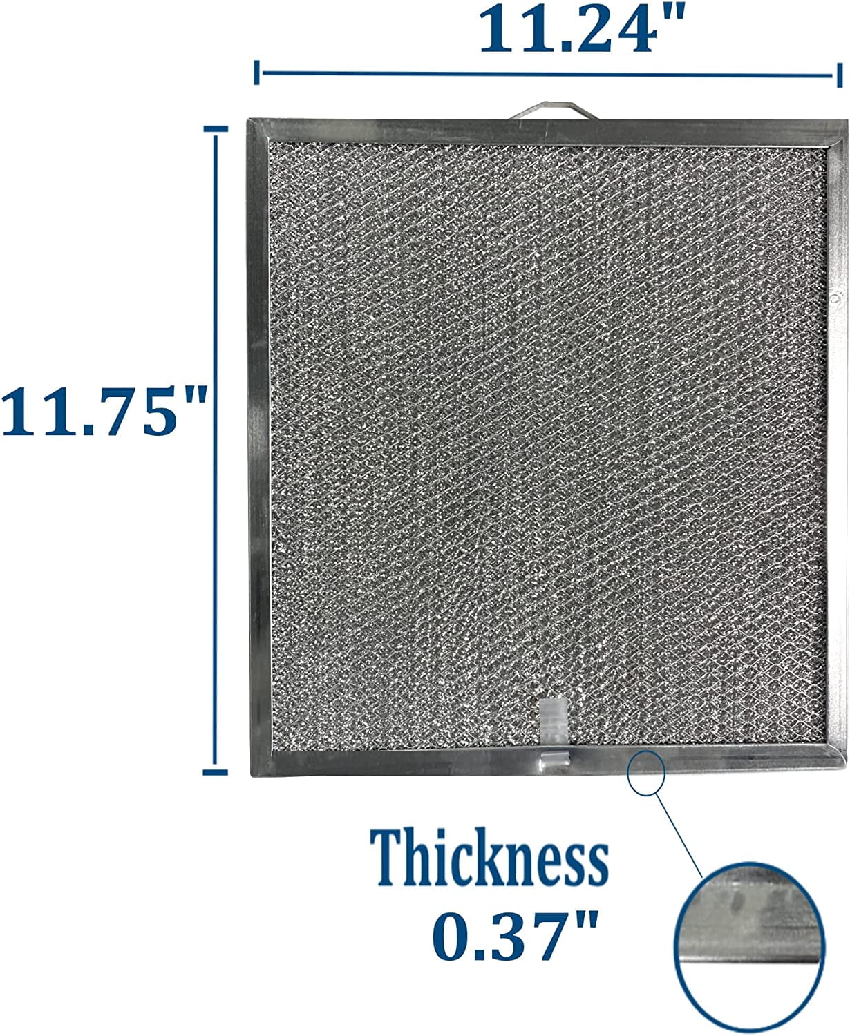 Air Filter Factory Replacement for R610092 Broan Aluminum Mesh Grease Filters 2 Pack