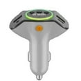 thumbnail image 1 of SPRING Car Fast Charger Adapter Car MP3 Player FM Transmitter Wireless Handsfree White, 1 of 7