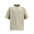thumbnail image 4 of JOANKDMI Oversized T-Shirts for Men Short Sleeve Crew Neck Drop Shoulder Casual Tees Blank Heavyweight Cotton Tops Loose Fit Basic Shirts for Lounge Streetwear Summer, 4 of 5