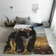 thumbnail image 5 of Balery Cute Prairie Cow Manta de Felpa Suave y Acogedora – Cobija de Franela Aterciopelada para Cama, Lavable y Cálida para Sofá, Mascotas, Transpirable-60"x50", 5 of 7