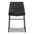 thumbnail image 3 of Signature Design by Ashley Centiar Mid Century Dining Room Bucket Chair, Set of 2, Black, 3 of 7