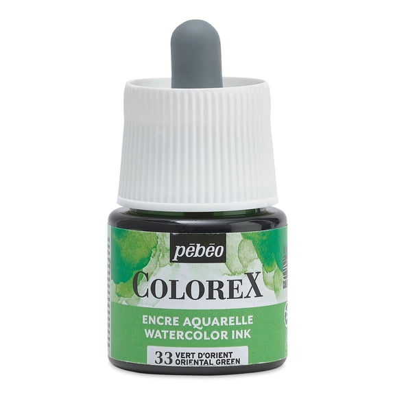Pebeo Colorex Inks - Oriental Green, 45 ml