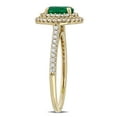 thumbnail image 3 of Everly Women's Emerald 14k Yellow Gold Ring, 3 of 8