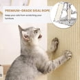 thumbnail image 2 of Merrland 65.7" Large Cat Tree Tower Condo for Cats with 2 Scratching Ramps, Hammock & Scratching Posts, White & Black Spot, 2 of 8