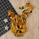 thumbnail image 4 of Gibobby Mamelucos para bebe niño polar Ropa para niñas pequeñas, mono con hombros descubiertos africanos, monos con estampado de pelo, y mono para niñas(Multicolor, 12-18 Meses), 4 of 5
