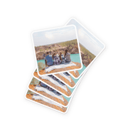 Custom Stickers, Square- Set of 6
