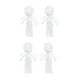 thumbnail image 1 of 4 lazos para banco de boda con largas de tul, suministros para fiestas, decoraciones blancas de moda para pasillos de boda, decoración de sillas, 1 of 9
