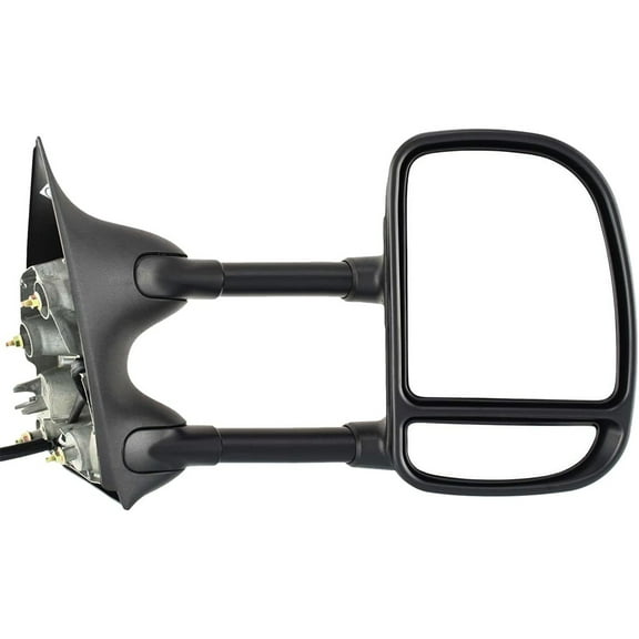 New Power Mirror Passenger Right Compatible with 2003-2005 Ford E-450 SUPER DUTY E-550 SUPER DUTY 5.4L 6.0L 6.8L 3C3Z-17682-DAA 3C3Z17682DAA Textured Black FO1321227