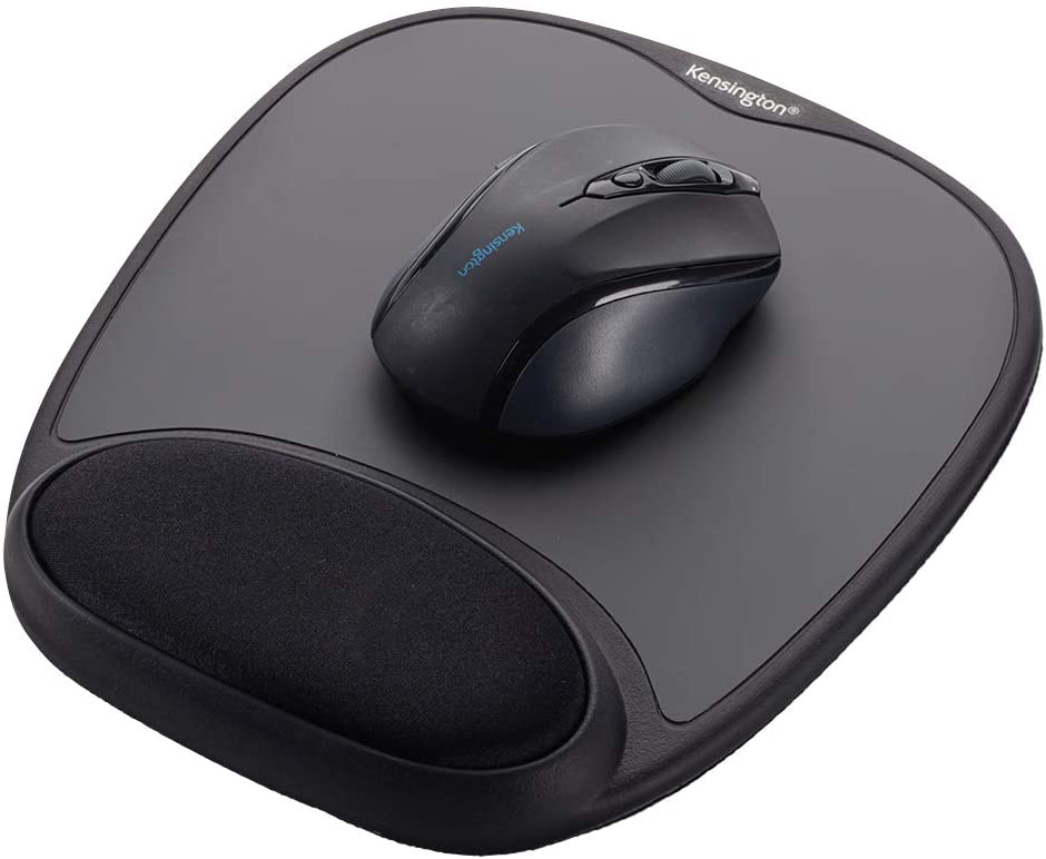 Kensington Comfort Gel Mouse Pad with Wrist Rest Black (K62386AM