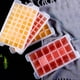 thumbnail image 1 of Bandeja de hielo de 36 rejillas para hacer hielo en el hogar, bandeja de molde con caja y tapa, accesorios de cocina DIY, 1 of 5