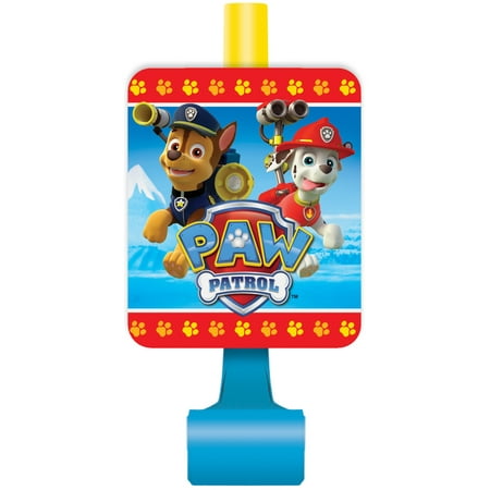 PAW Patrol Party Blowers, 8ct