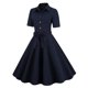 thumbnail image 5 of Vestidos Para Mujer Vestidos Casuales Moda Verano Retro Pulóver Estampado Erógeno Vestido de Manga Corta Odeerbi ODB149374, 5 of 9