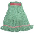 thumbnail image 1 of Vadrouille Humide à Bande Étroite avec Boucle Mélange, Grande - Vert, 1 of 1