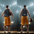 thumbnail image 4 of WOLT Basketball Bag Backpack - Ventilated Shoe & Ball Compartments, Best for Basketball Includes Tag (1 Pack, Zipperblue), 4 of 6