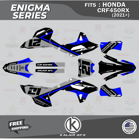 Kalair GFX Graphics Kit for Honda CRF450RX (2021+) Enigma Series
