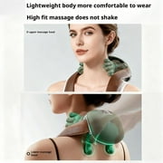 Neck Massager with Hands, Bionic Back and Shoulder Massager with Heat, Portable Electric Heated Shiatsu Massager with Simulated Hand Design for Neck
